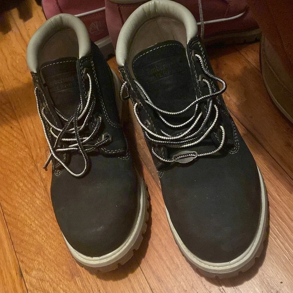 Black timberland boots - Picture 4 of 6